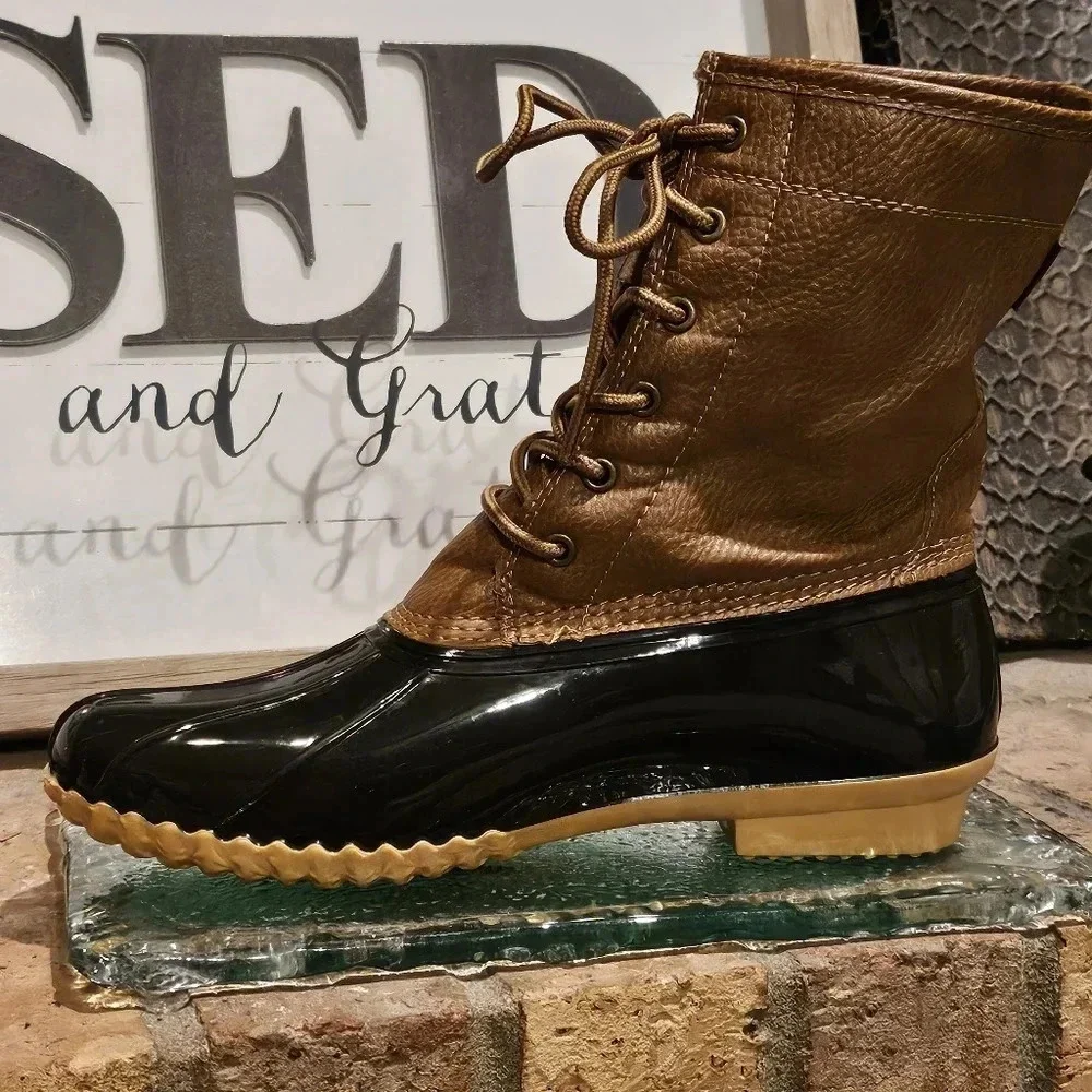 JBU Maplewood Waterproof Boots Black Wmns 9.5